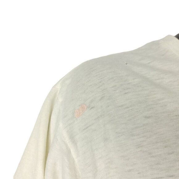 Shark Attack T Shirt Vintage 80s Bahamas Shark Club Send More Tourists Medium - Picture 5 of 8